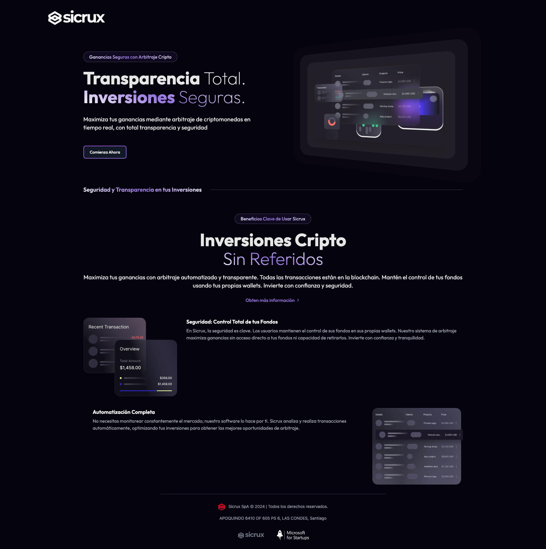 Sicrux Arbitrage Cripto